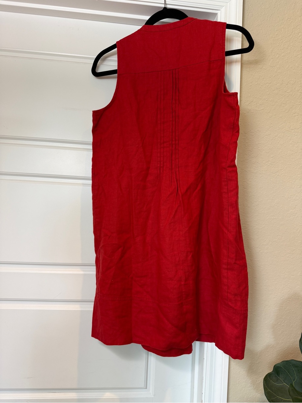 EUC Quince 100% European Linen Sleeveless Swing Dress in Chile - Picture 8 of 11
